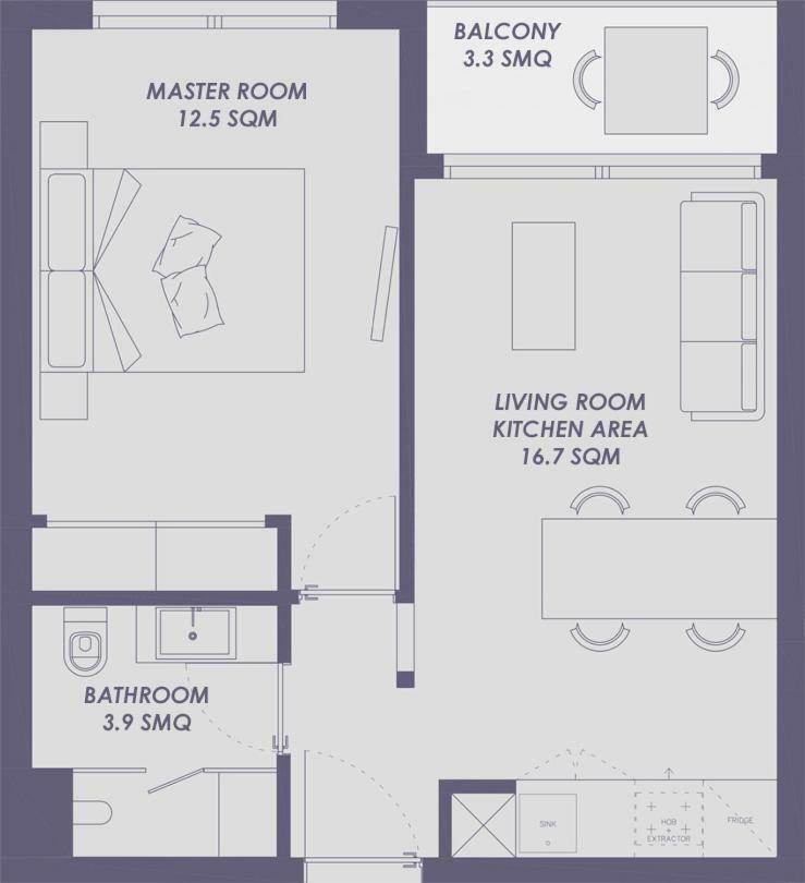 Cozy Flat With Amazing Roof Top In كوراليهو المظهر الخارجي الصورة